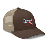 Custom Embroidered Retro Trucker Cap