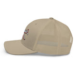 Custom Embroidered Retro Trucker Cap