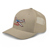 Custom Embroidered Retro Trucker Cap