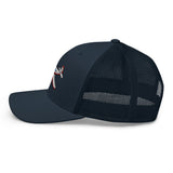 Custom Embroidered Retro Trucker Cap