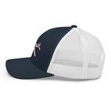Custom Embroidered Retro Trucker Cap