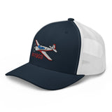 Custom Embroidered Retro Trucker Cap