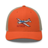 Custom Embroidered Retro Trucker Cap