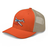Custom Embroidered Retro Trucker Cap
