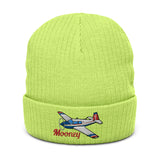 Custom Embroidered Ribbed knit beanie
