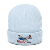 Custom Embroidered Ribbed knit beanie