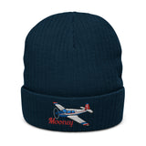 Custom Embroidered Ribbed knit beanie