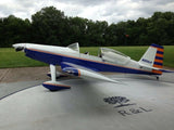 Airplane Design (Blue/Orange) - TEAMROCKETF1-BO1
