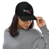 Airplane Embroidered Richardson Trucker Cap (AIRG9GKFD-R2) - Add your N#