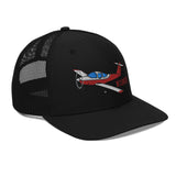 Airplane Embroidered Richardson Trucker Cap (AIRG9GKFD-R2) - Add your N#