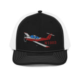 Airplane Embroidered Richardson Trucker Cap (AIRG9GKFD-R2) - Add your N#