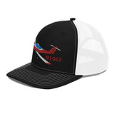 Airplane Embroidered Richardson Trucker Cap (AIRG9GKFD-R2) - Add your N#