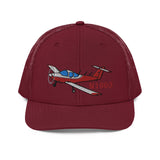 Airplane Embroidered Richardson Trucker Cap (AIRG9GKFD-R2) - Add your N#