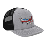 Airplane Embroidered Richardson Trucker Cap (AIRG9GKFD-R2) - Add your N#