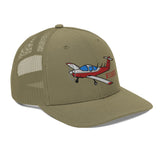 Airplane Embroidered Richardson Trucker Cap (AIRG9GKFD-R2) - Add your N#