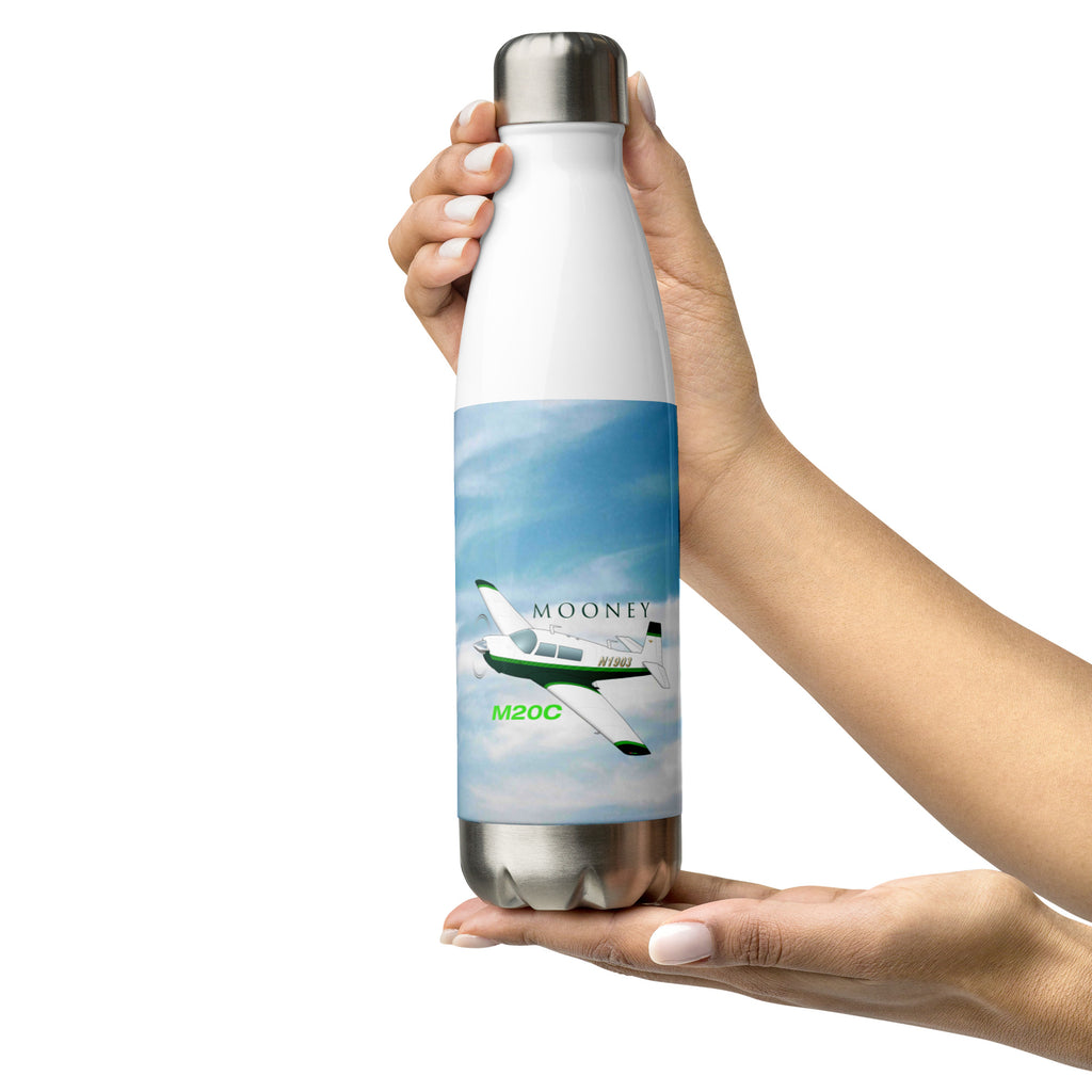 Mooney M20C Stainless Steel Water Bottle - Add Your N#