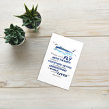 Custom Aviation Postcards 4"x6"