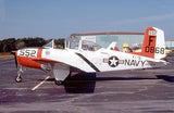 Beechcraft T-34 Mentor Black Red model