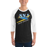 Custom 3/4 Sleeve Raglan Shirt