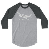 Custom 3/4 Sleeve Raglan Shirt