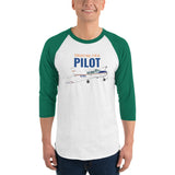 Custom 3/4 Sleeve Raglan Shirt (AIRG9G385140-BO1) - Personalized