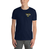 Pilatus Airplane Embroidered Gildan 6400 Shirt (AIRG9CPC24-GLD) - Add your N#