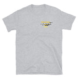 Pilatus Airplane Embroidered Gildan 6400 Shirt (AIRG9CPC24-GLD) - Add your N#