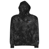 Custom Embroidered Champion Tie-Dye Hoodie