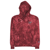 Custom Embroidered Champion Tie-Dye Hoodie