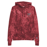 Custom Embroidered Champion Tie-Dye Hoodie