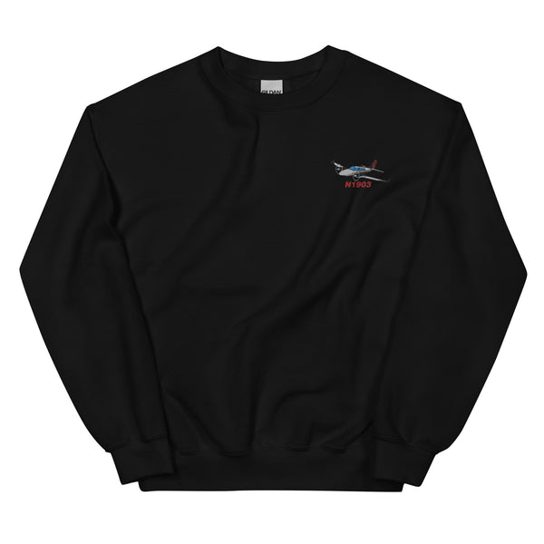 ★【BLACKBLOND】★BBD Side Logo Sprayed Custom Sweatshir.t★ Torn 
