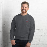 Custom Embroidered Gildan 18000 Sweatshirt (Left chest only)