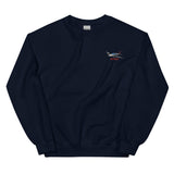 Custom Embroidered Gildan 18000 Sweatshirt (Left chest only)