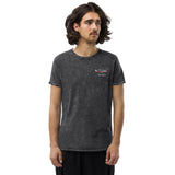 Custom Embroidered Denim T-Shirt