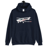 Remos GX Gildan Hoodie - Personalized w/ your Airplane Aircraft
