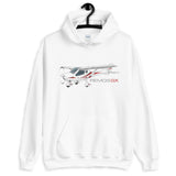 Remos GX Gildan Hoodie - Personalized w/ your Airplane Aircraft