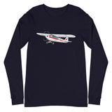 Custom Airplane Long Sleeve Shirt (AIRGRGG1H-R6) - Add your N#