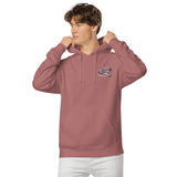 Mooney Airplane Pigment-Dyed Hoodie - Personalized with Your N#