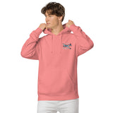 Mooney Airplane Pigment-Dyed Hoodie - Personalized with Your N#