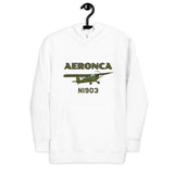 Aeronca Champ (Olive Green) Unisex Premium Hoodie - Add Your N#