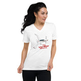 The VariEze Returns - N38EM Unisex V-Neck T-Shirt