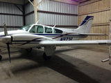 Beechcraft Baron 95-55 Blue Maroon 2