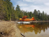 Airplane Design (Floats - Orange/Yellow) - AIR458DHC2FL-OY1