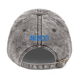 Airplane Embroidered Vintage Cap (AIR2552FEFC33A-BG1) - Personalized