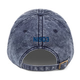 Airplane Embroidered Vintage Hat (AIR1M98LJ-B2) - Add your N#