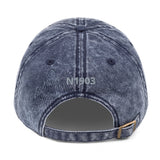 Lancair Legacy Vintage Cap AIRC1EC57-SBR1 - Personalized with your N#