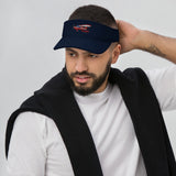 Custom Embroidered Flexfit Visor Cap
