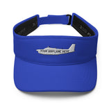 Custom Embroidered Flexfit Visor Cap