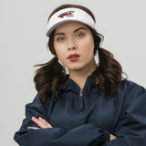Custom Embroidered Flexfit Visor Cap