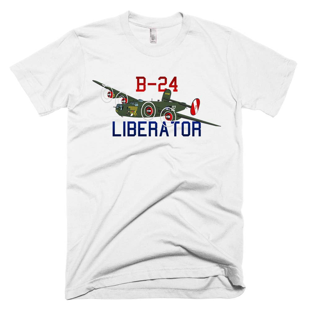 Consolidated B-24 Liberator (Witchcraft) Airplane T-shirt- Personalized with N#